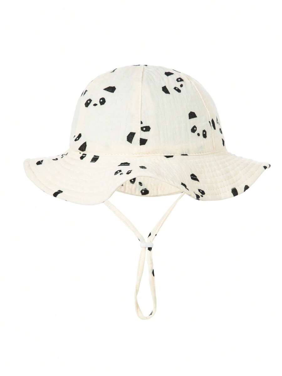 1pc Soft Infant Bucket Hat for Casual Daily Outdoor Wear