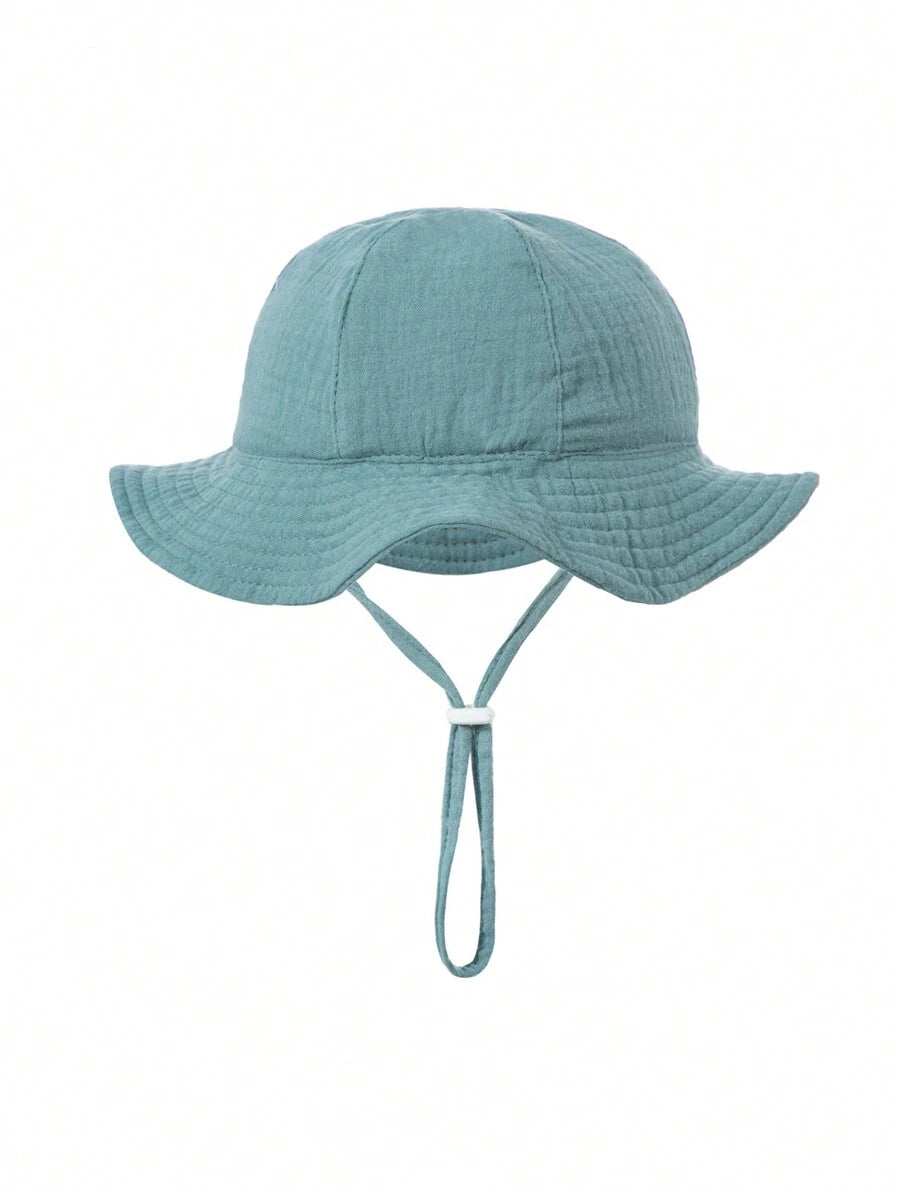 1pc Soft Infant Bucket Hat for Casual Daily Outdoor Wear