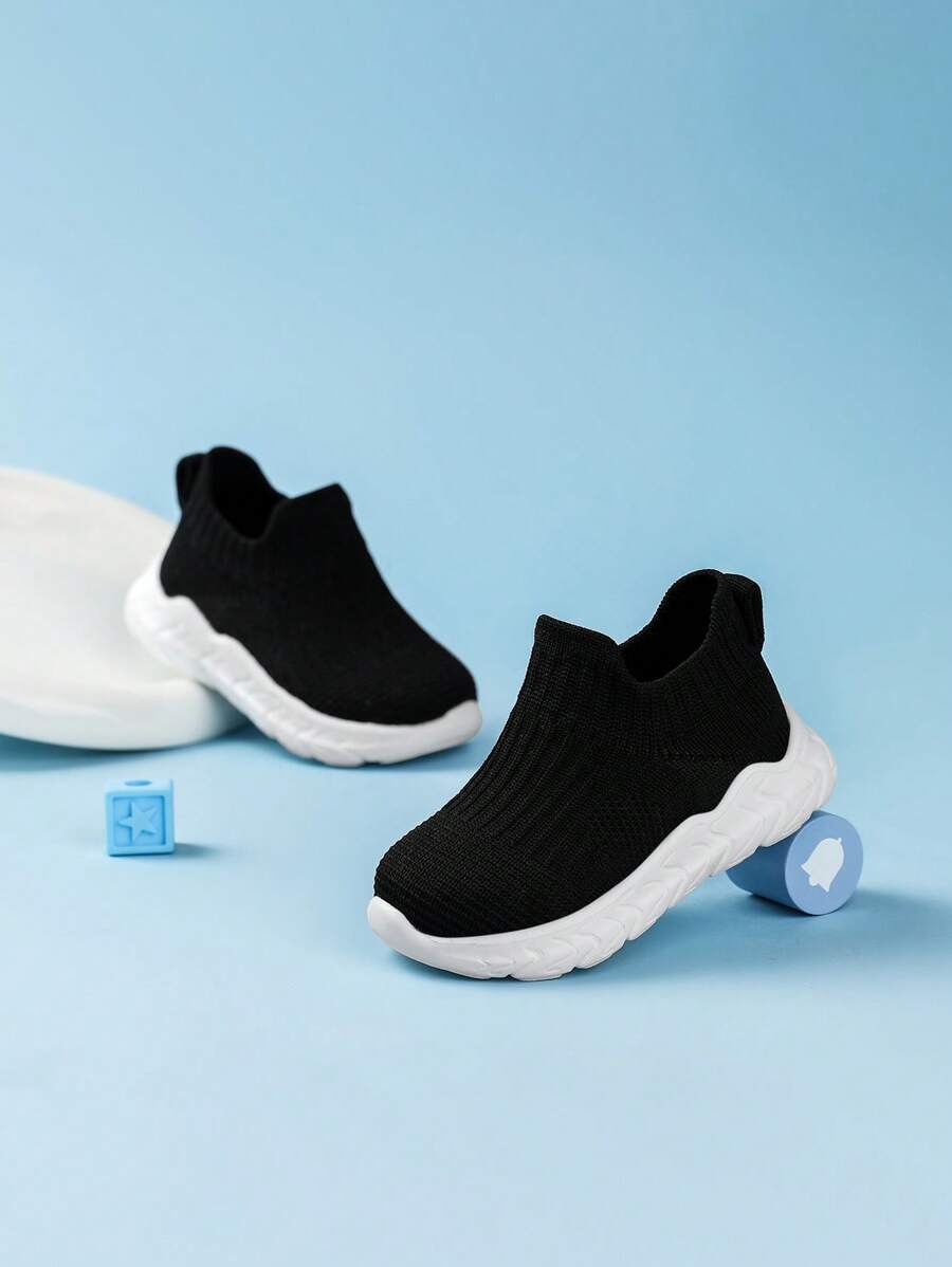 Kids Soft Casual Slip-On Shoes - Wear-Resistant Comfortable Toddler Sneakers