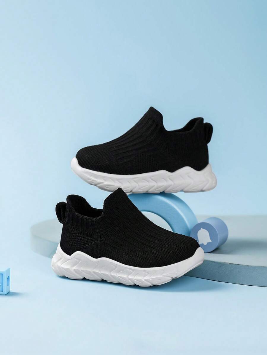 Kids Soft Casual Slip-On Shoes - Wear-Resistant Comfortable Toddler Sneakers