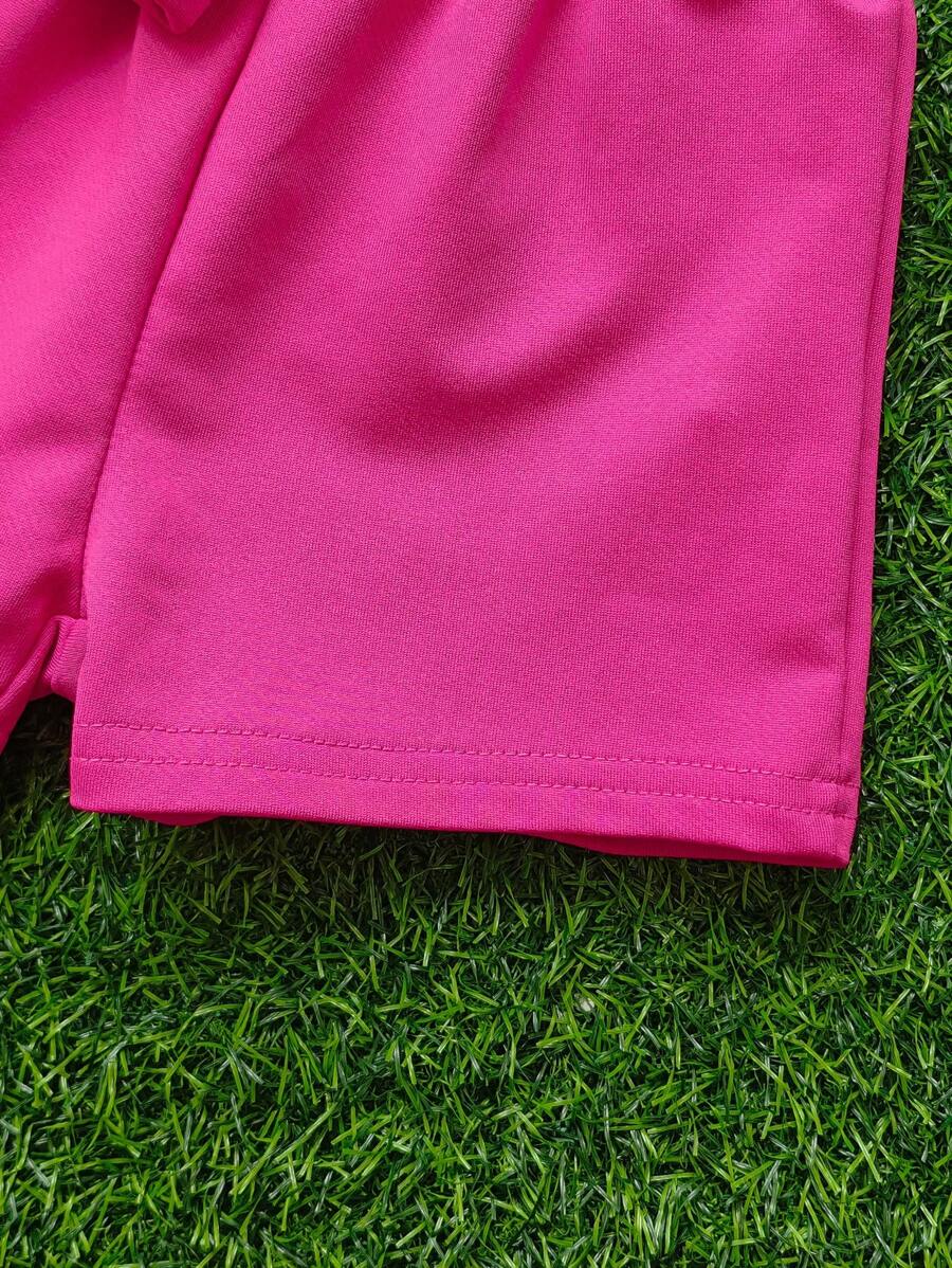 Classic Everyday Shorts Set For Baby Girls With Daddy's Girl T Shirt