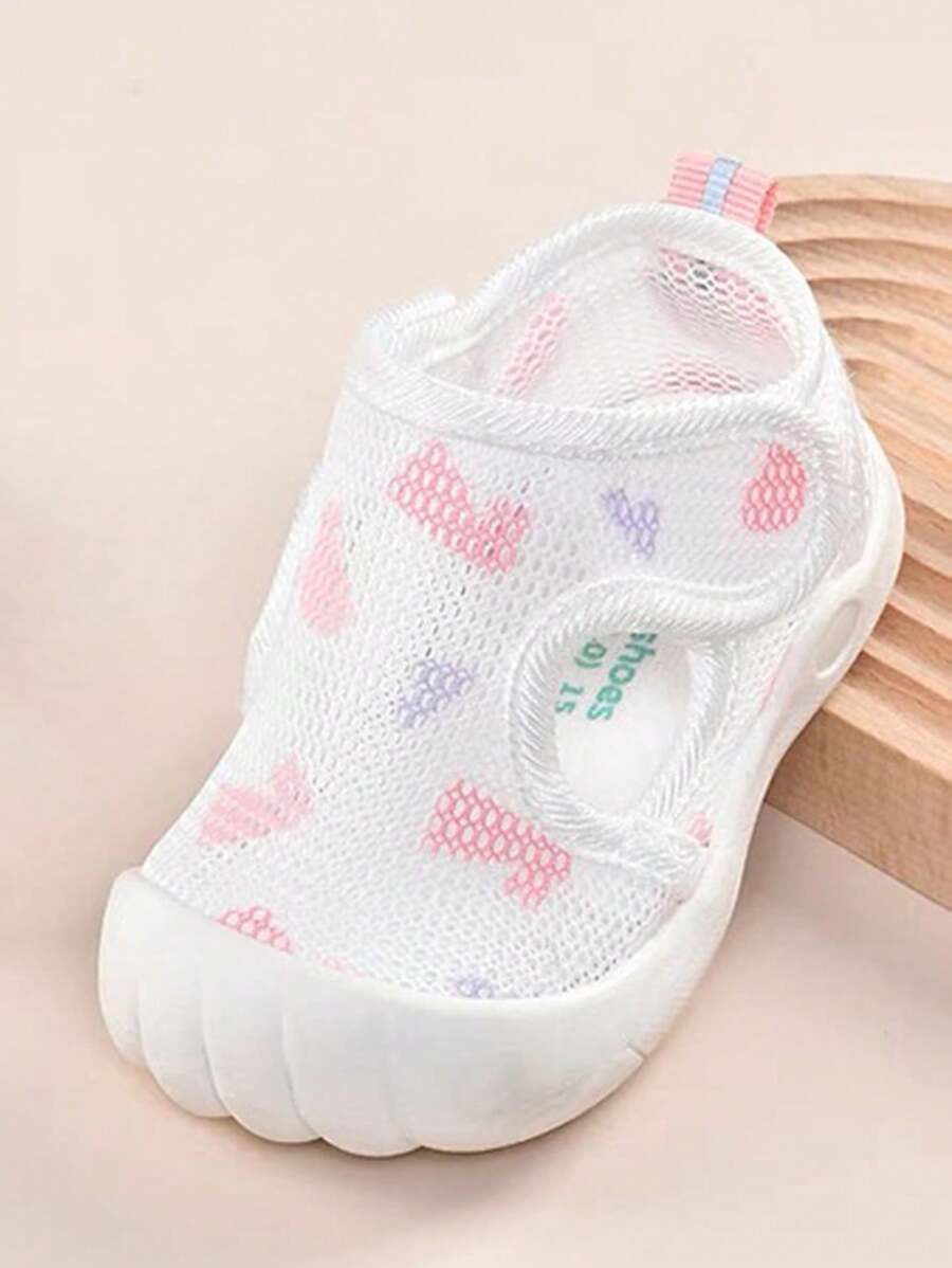 0-3 Years Old Baby Mesh Walking Shoes - Soft Sole Anti-Skid Summer Sandals