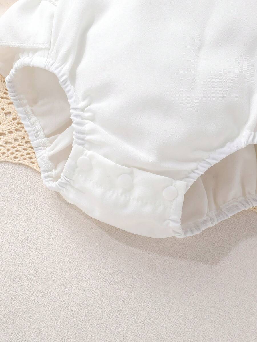 Baby Girl Crown And Letter Print Dress With Headband Cute Summer Outfit