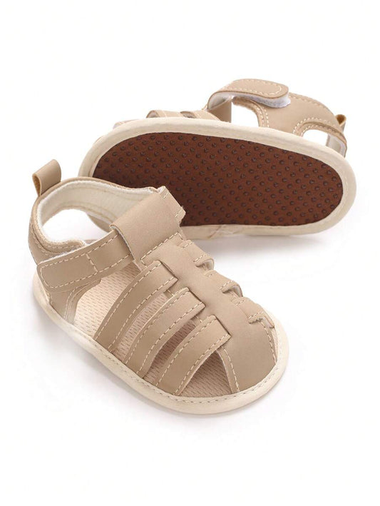 Baby Boy Comfortable Summer Sandals - Non-Slip Soft Sole Toddler First Walkers