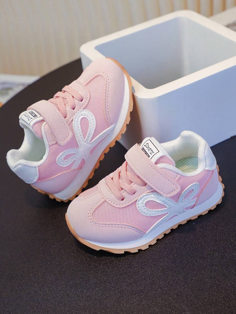Girls' Breathable Spring Sneakers – Anti-Skid & Flexible, Must-Have Casual Runners