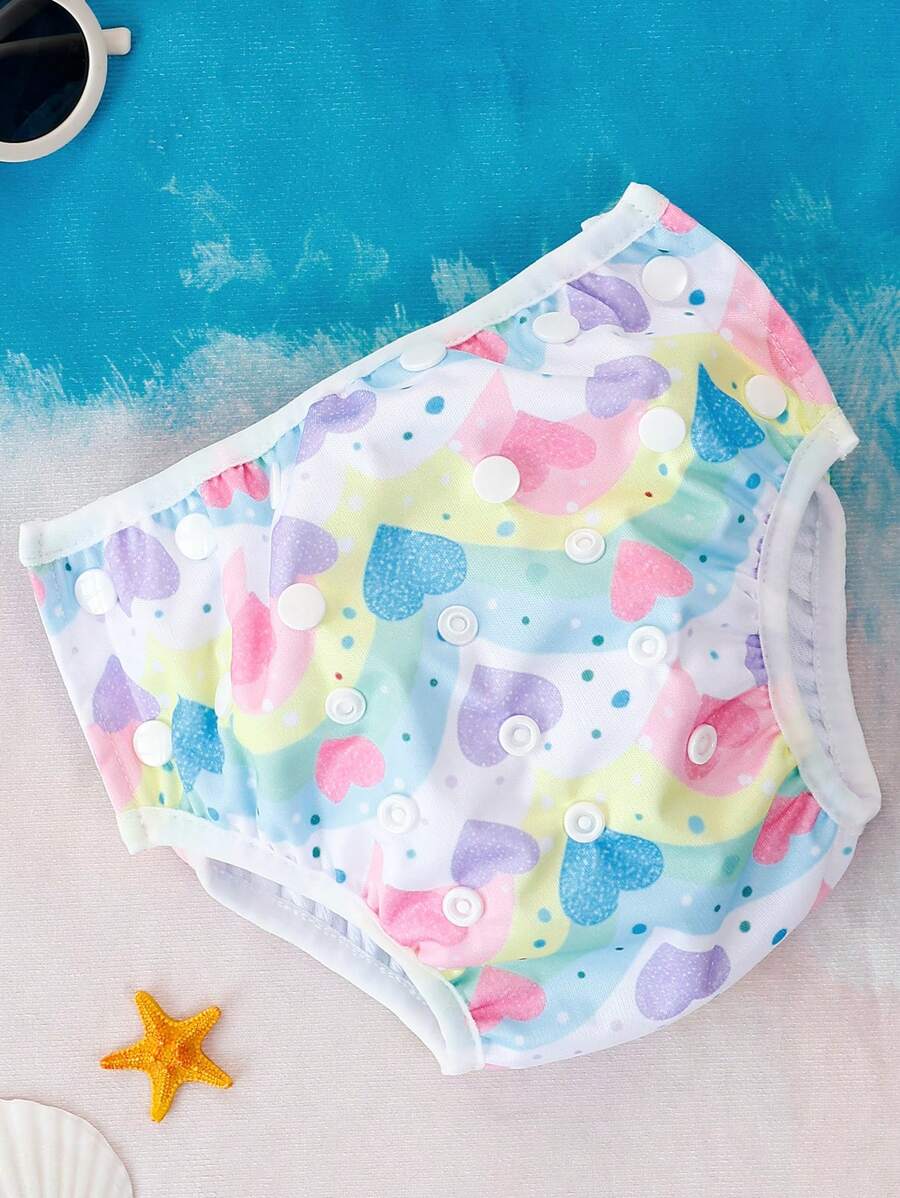 Reusable Baby Swim Diaper Adjustable Toddler Swimming Diaper for Boys and Girls 9 Months to 3 Years