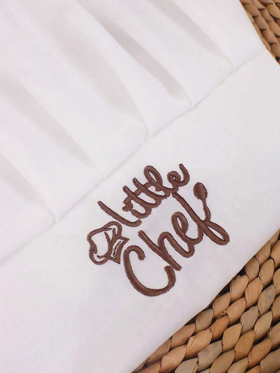 Baby Boy Chef Hat and Apron Photography Outfit Set for Newborn Photoshoots