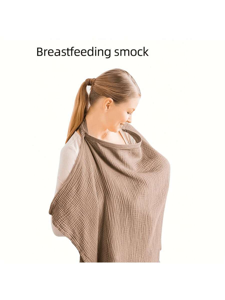 Breathable Nursing Cover Multi Use Baby Car Seat Cover Stroller Canopy Breastfeeding Privacy Cover