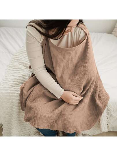 Breathable Nursing Cover Multi Use Baby Car Seat Cover Stroller Canopy Breastfeeding Privacy Cover
