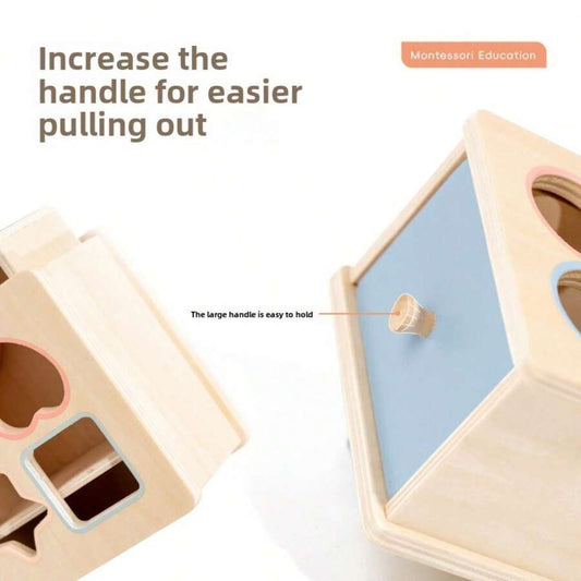 Montessori Colour & Shape Sorting Box – Fine Motor Skills and Early Learning Toy for Toddlers