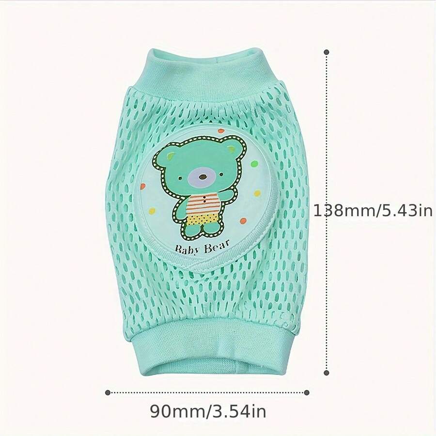 Baby Crawling Knee Pads Breathable Mesh Anti Slip Knee Protectors for Learning to Walk