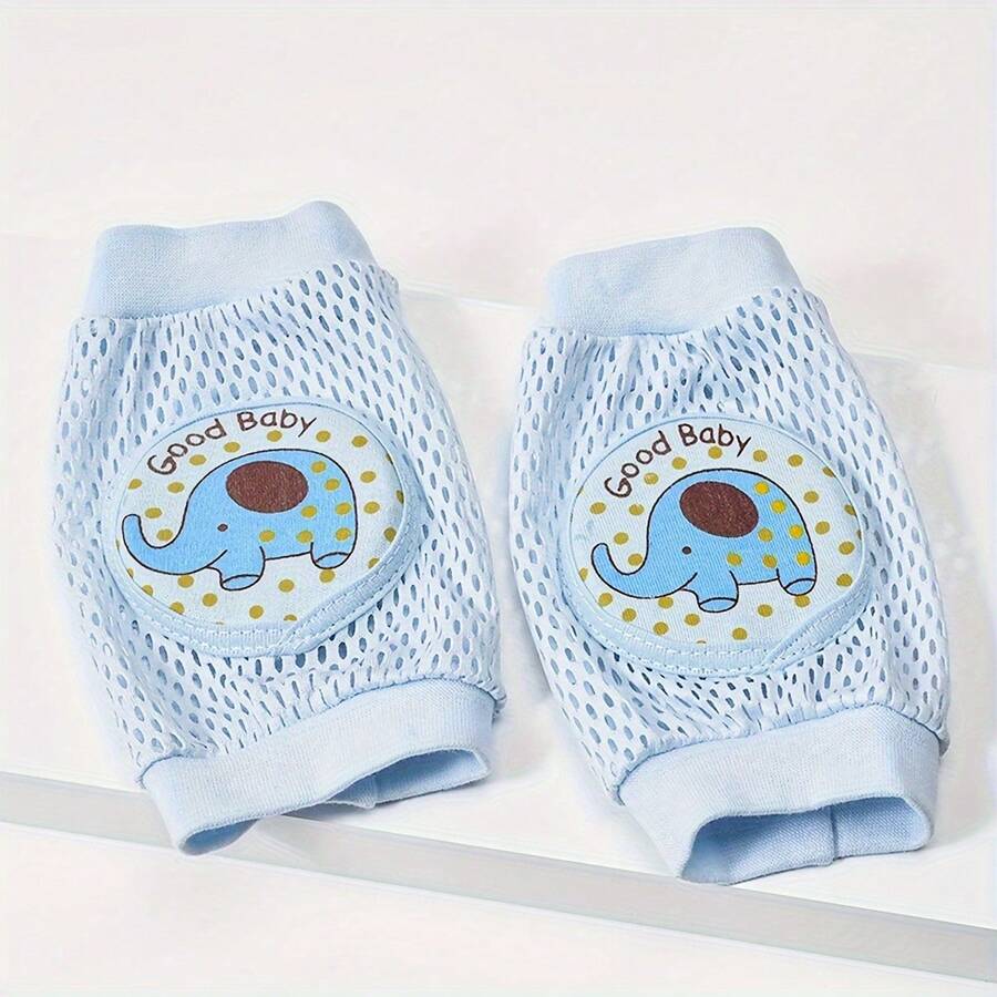 Baby Crawling Knee Pads Breathable Mesh Anti Slip Knee Protectors for Learning to Walk