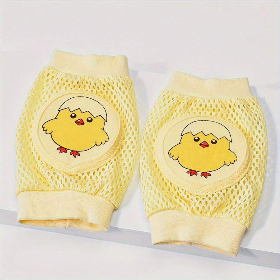 Baby Crawling Knee Pads Breathable Mesh Anti Slip Knee Protectors for Learning to Walk