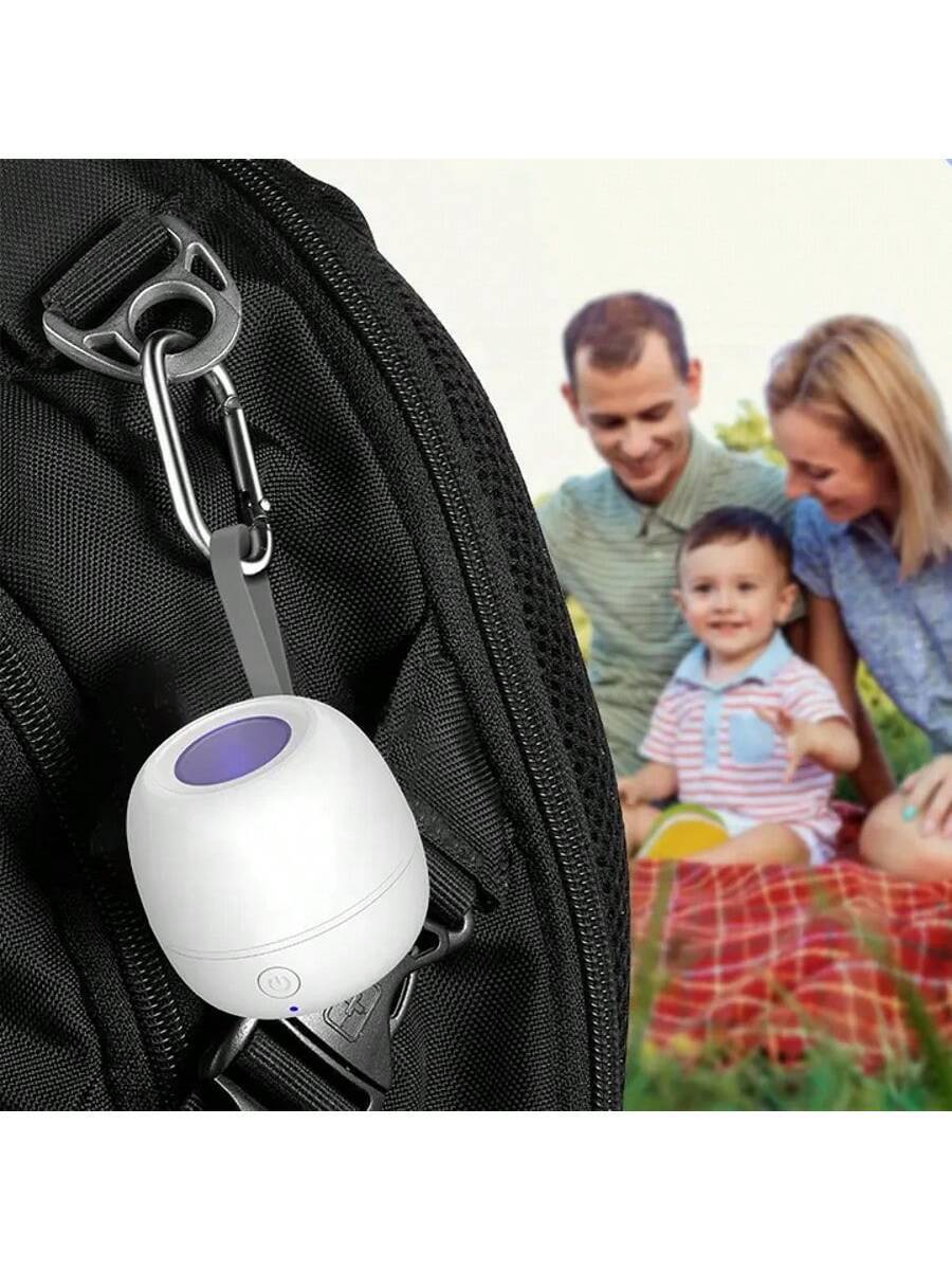 Portable UV Pacifier Sterilizer Case Rechargeable Disinfection Storage Box for Baby and Travel Essentials
