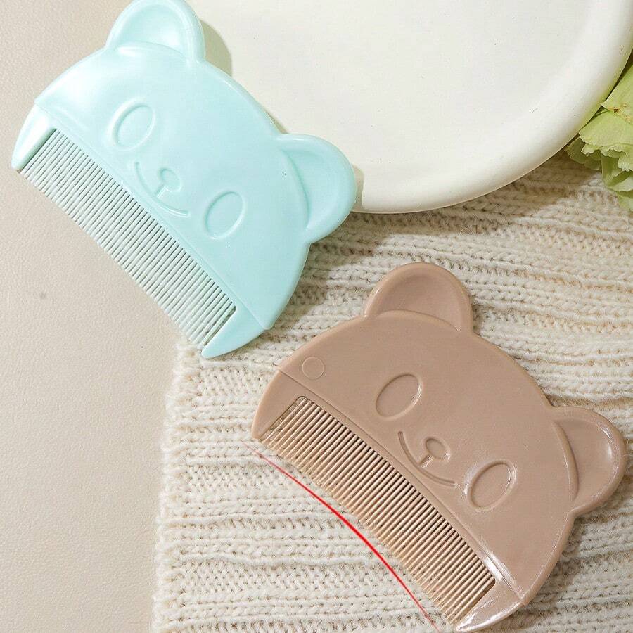 3pcs Baby Scalp Brush Set Soft Newborn Cradle Cap Brush Infant Hair and Scalp Care Grooming Kit