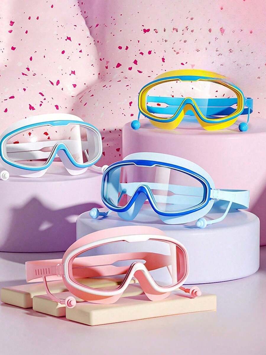 Anti-Fog Waterproof Swimming Goggles, HD Swim Glasses for Pool and Beach