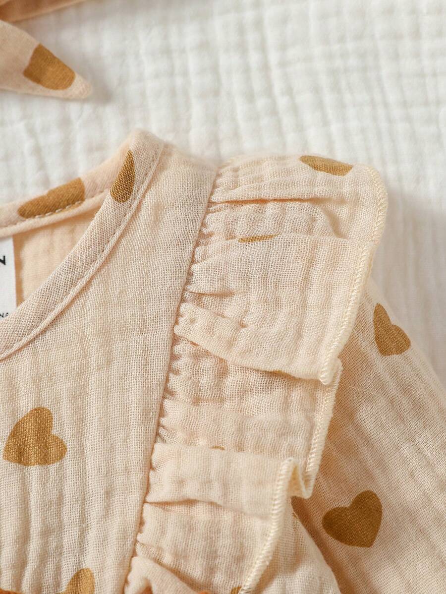 Baby Floral Butterfly Decor Long Sleeve Romper for Cute Daily Wear and Outings