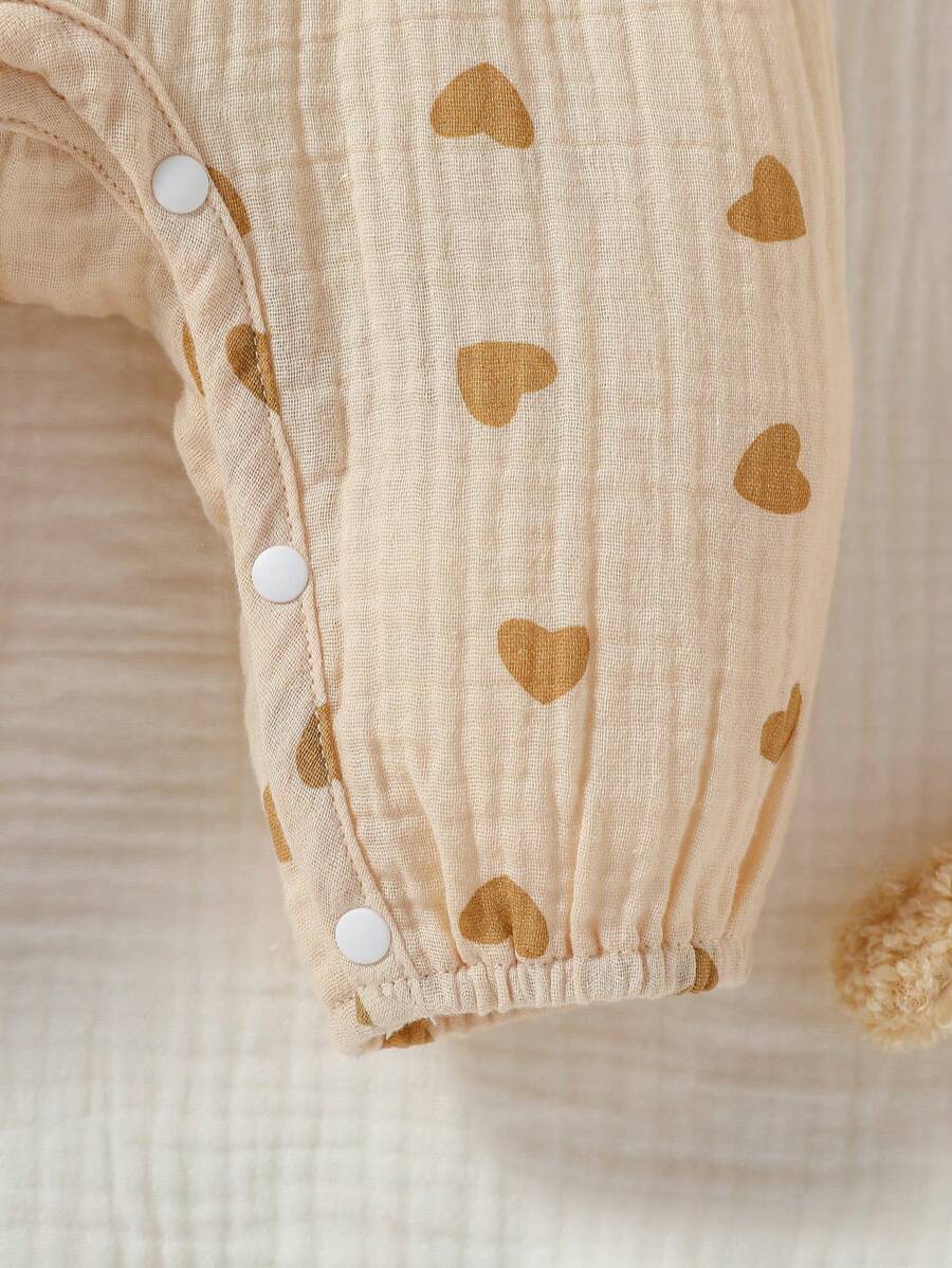 Baby Floral Butterfly Decor Long Sleeve Romper for Cute Daily Wear and Outings