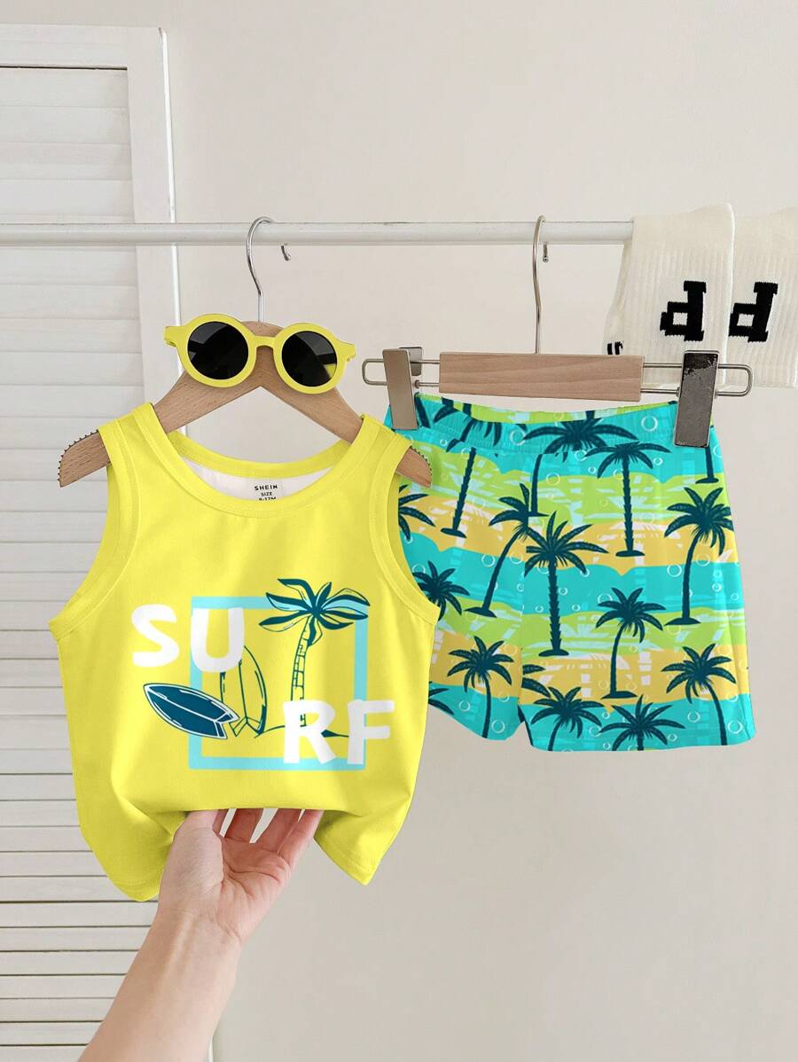 Infant Boys 3T Swim Suit and Surf Outfit Set for Summer