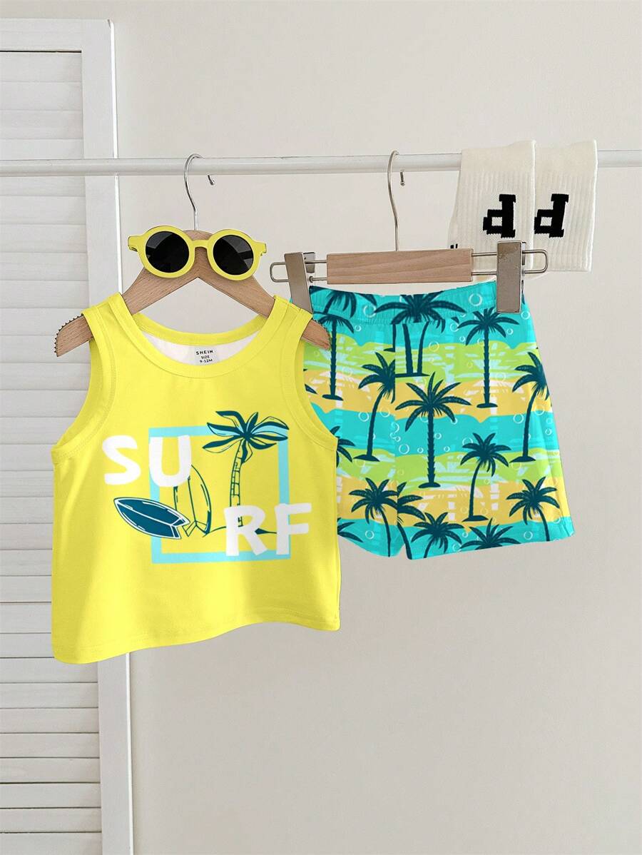 Infant Boys 3T Swim Suit and Surf Outfit Set for Summer
