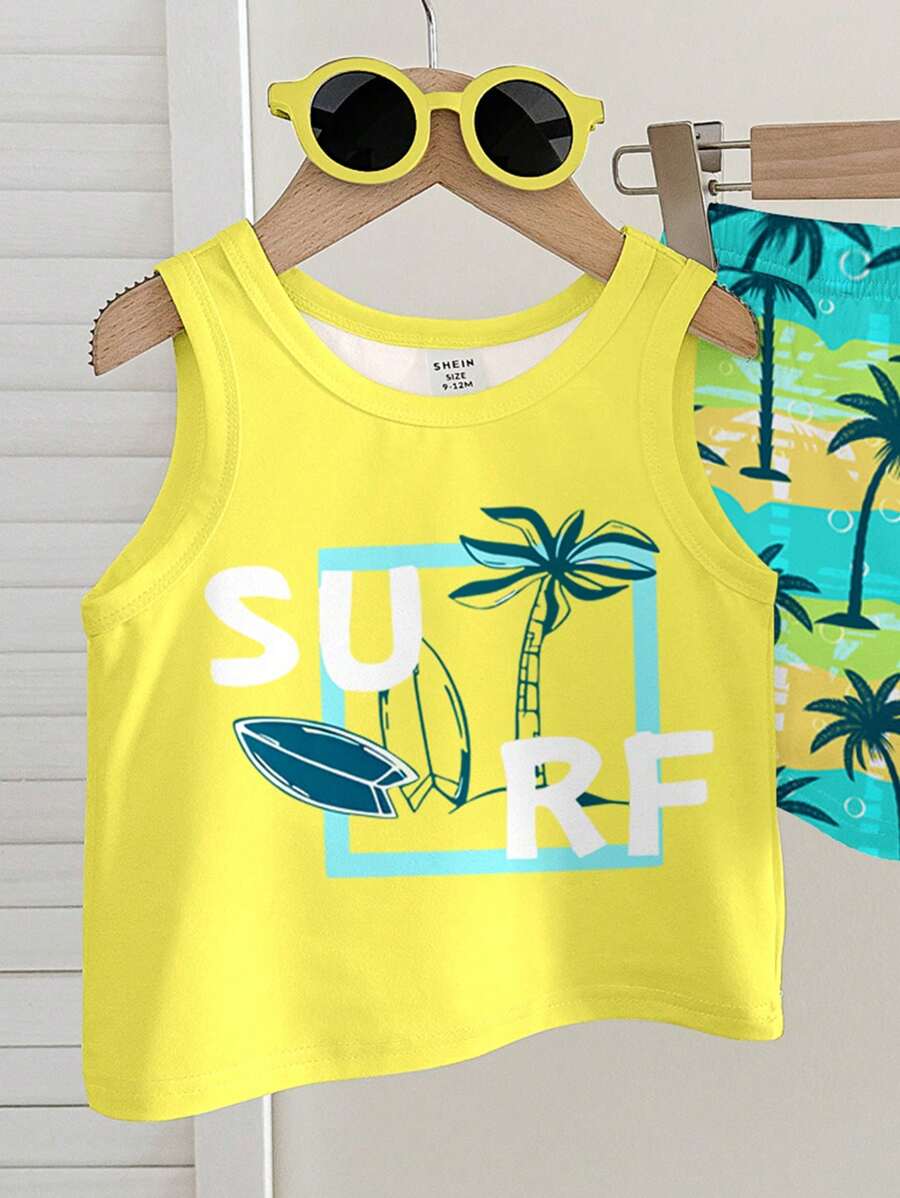 Infant Boys 3T Swim Suit and Surf Outfit Set for Summer