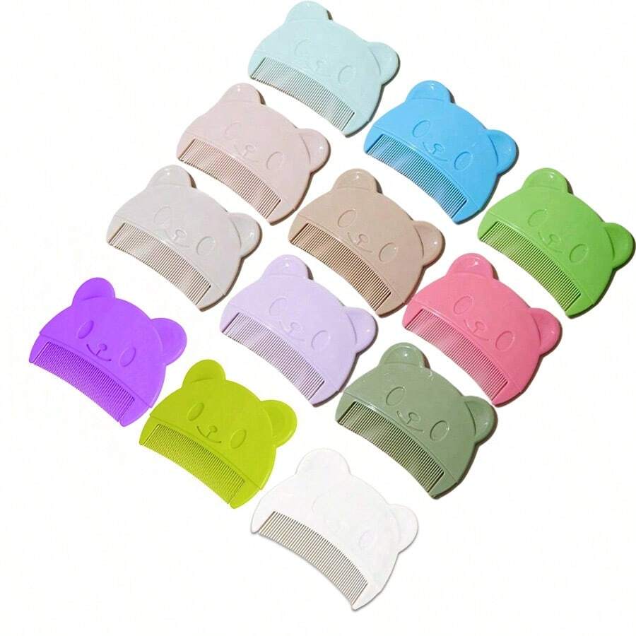 3pcs Baby Scalp Brush Set Soft Newborn Cradle Cap Brush Infant Hair and Scalp Care Grooming Kit