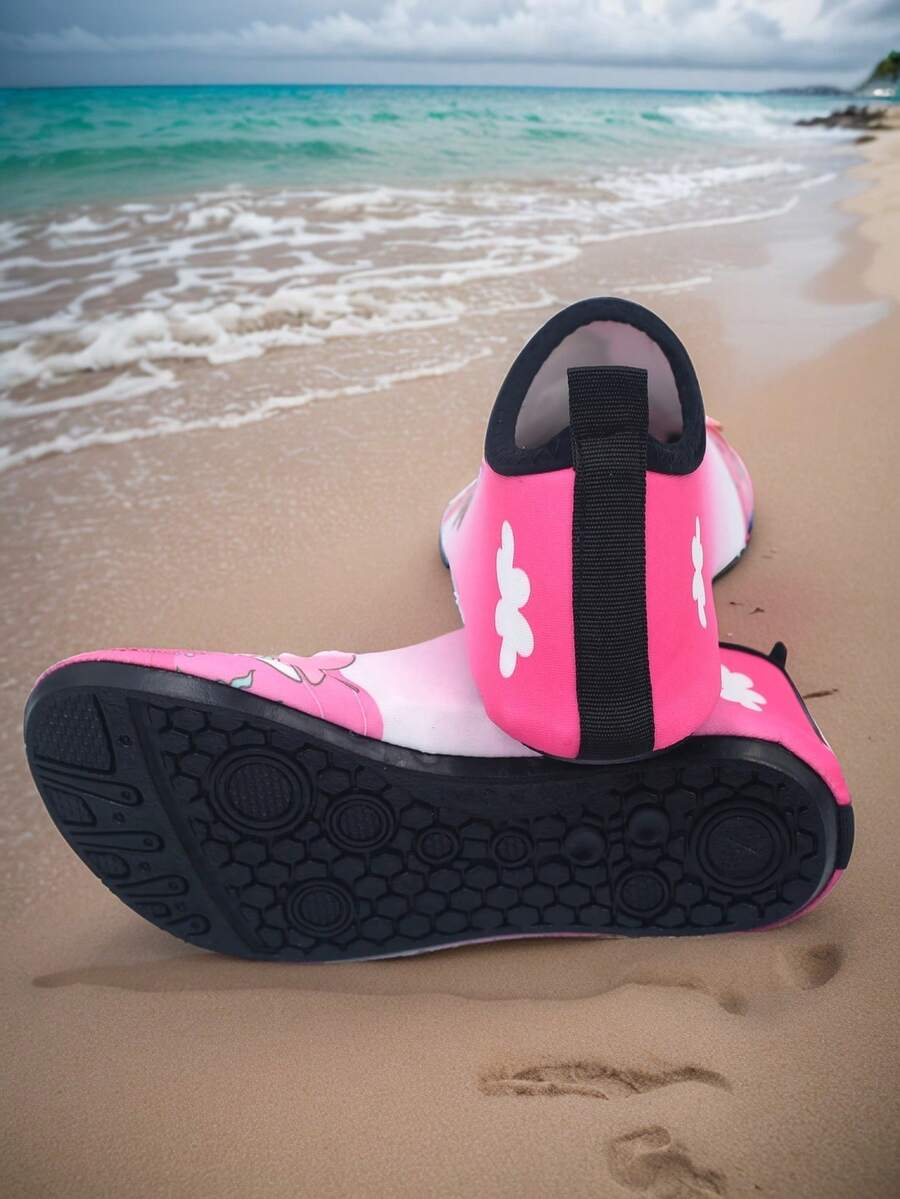 Kids Summer Water Shoes Cartoon Anti Slip Beach and Pool Shoes for Outdoor Water Play