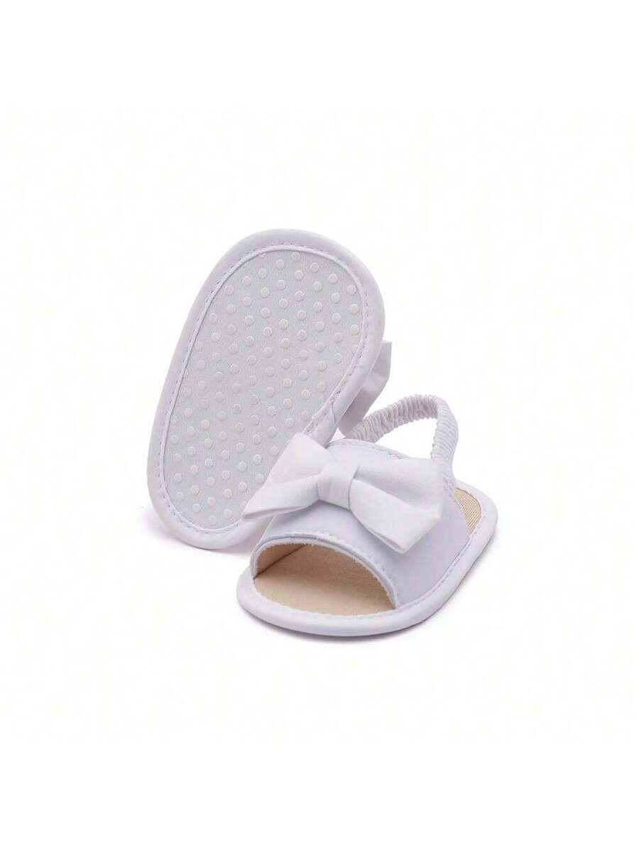 0-15M Infant Bowknot Sandals - Cute Soft Sole Toddler Shoes