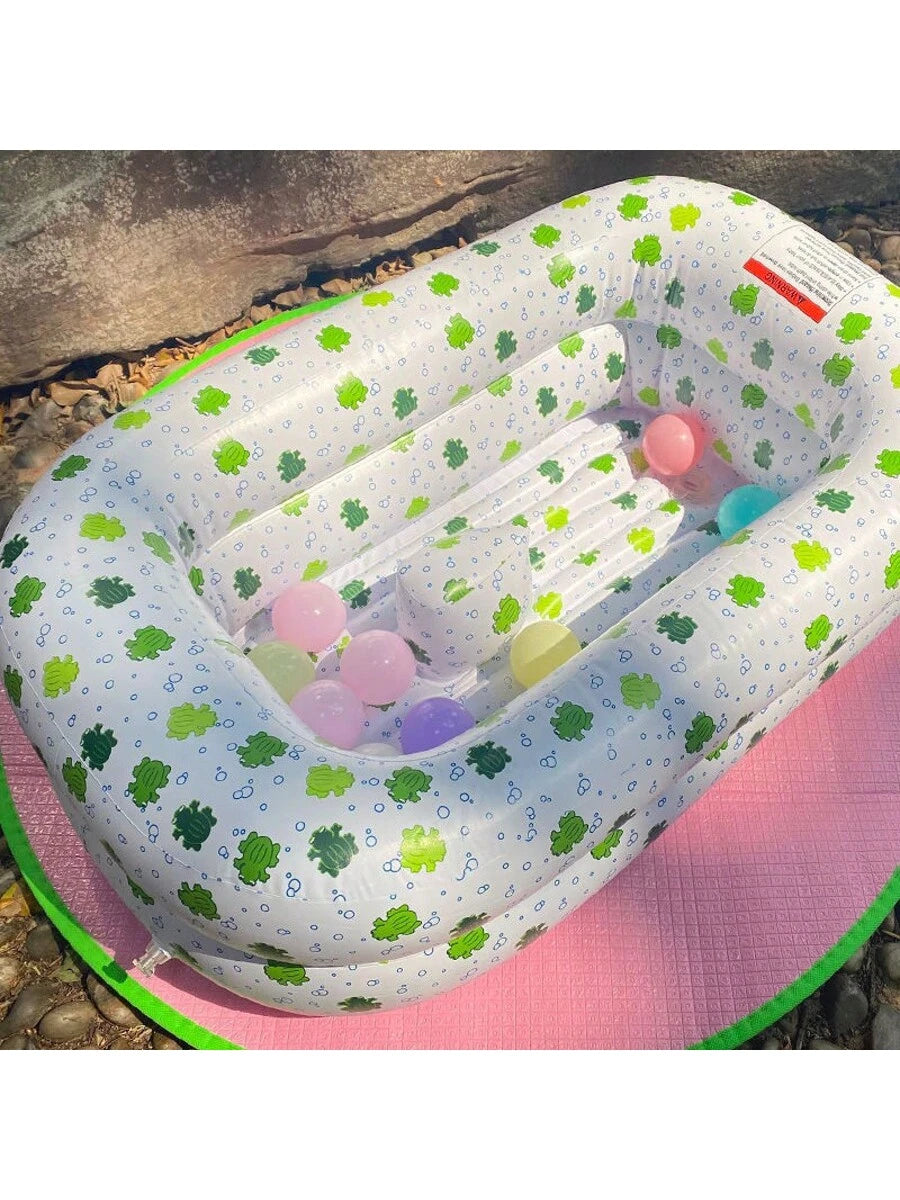 Portable Inflatable Baby Bathtub Foldable PVC Bath Tub Travel Bath Pool for Infants and Toddlers