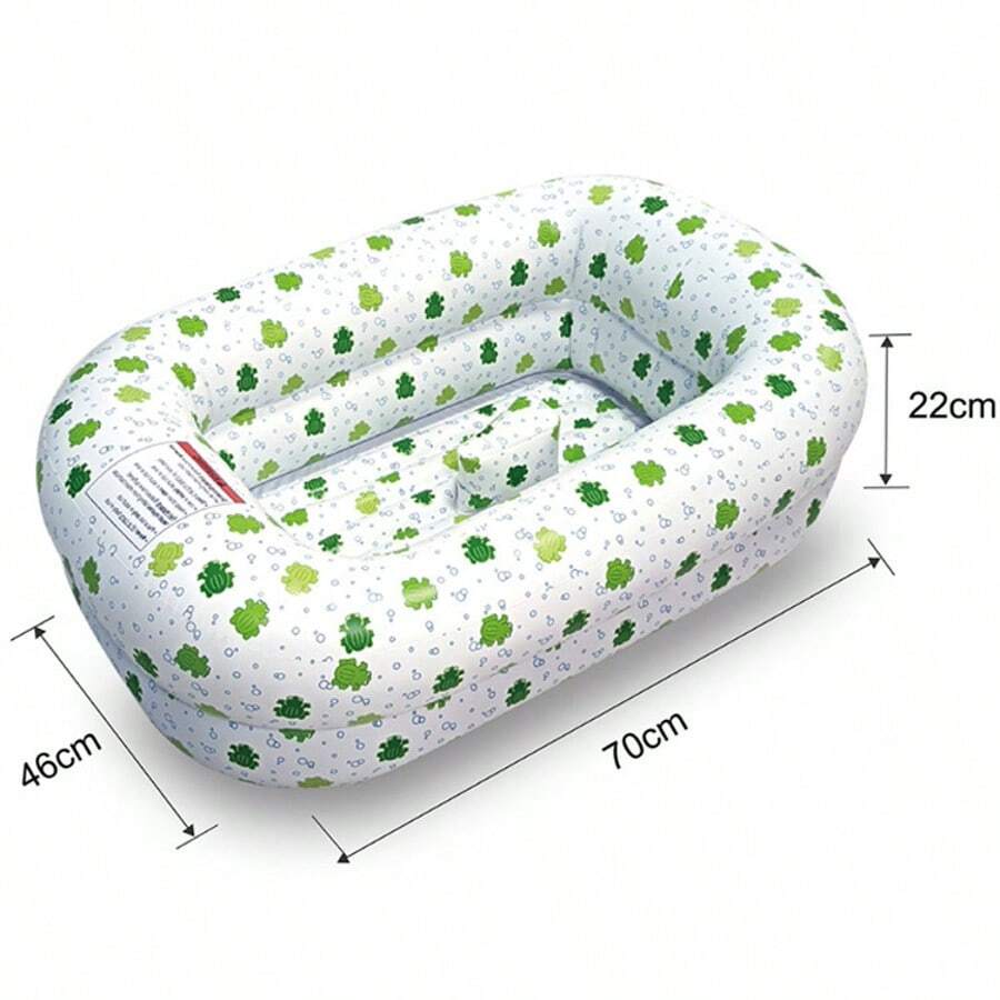 Portable Inflatable Baby Bathtub Foldable PVC Bath Tub Travel Bath Pool for Infants and Toddlers