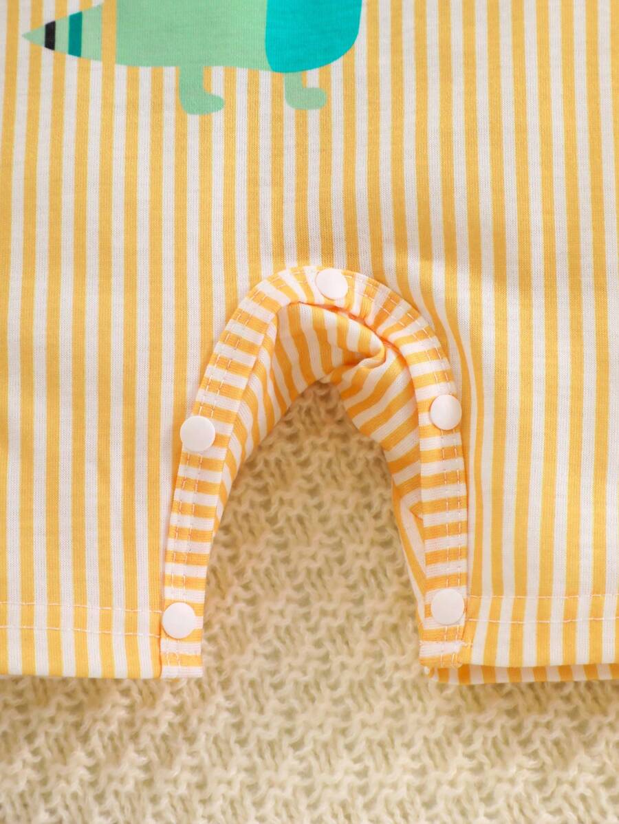 Baby Boy Cute Animal Party Print One Piece Pants Casual Soft Everyday Outfit
