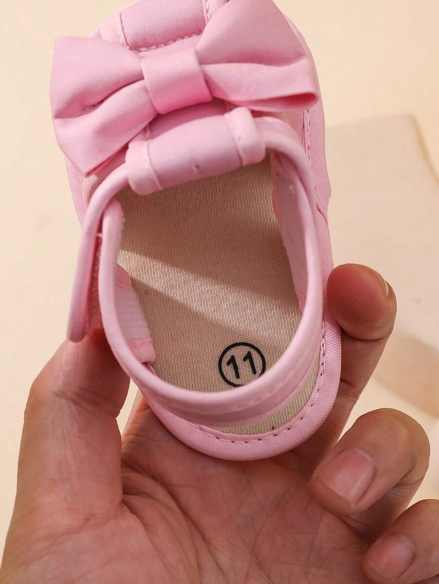 0-1Y Baby Girl Summer Sandals - Cute Bowknot Comfortable First Walkers