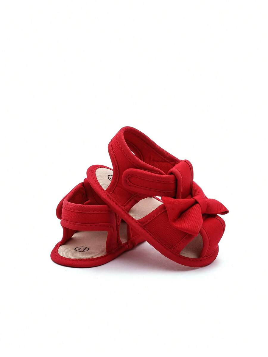 0-1Y Baby Girl Summer Sandals - Cute Bowknot Comfortable First Walkers