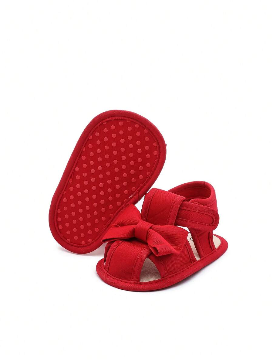 0-1Y Baby Girl Summer Sandals - Cute Bowknot Comfortable First Walkers