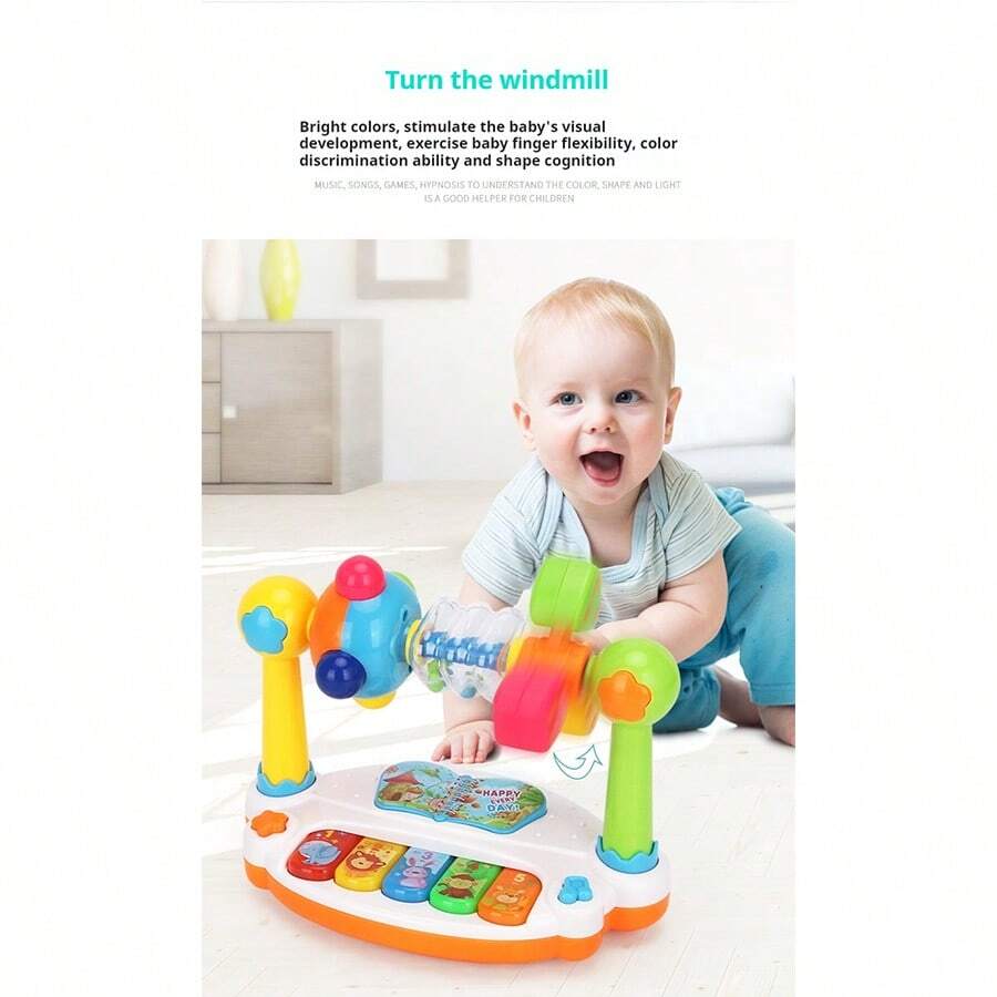 Kids Electronic Piano Musical Toy for Early Learning and Creative Play