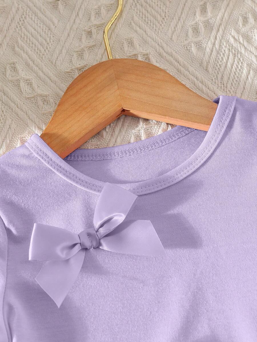 Pride Rainbow Short Sleeve Top & Shorts Set for Toddler Girls