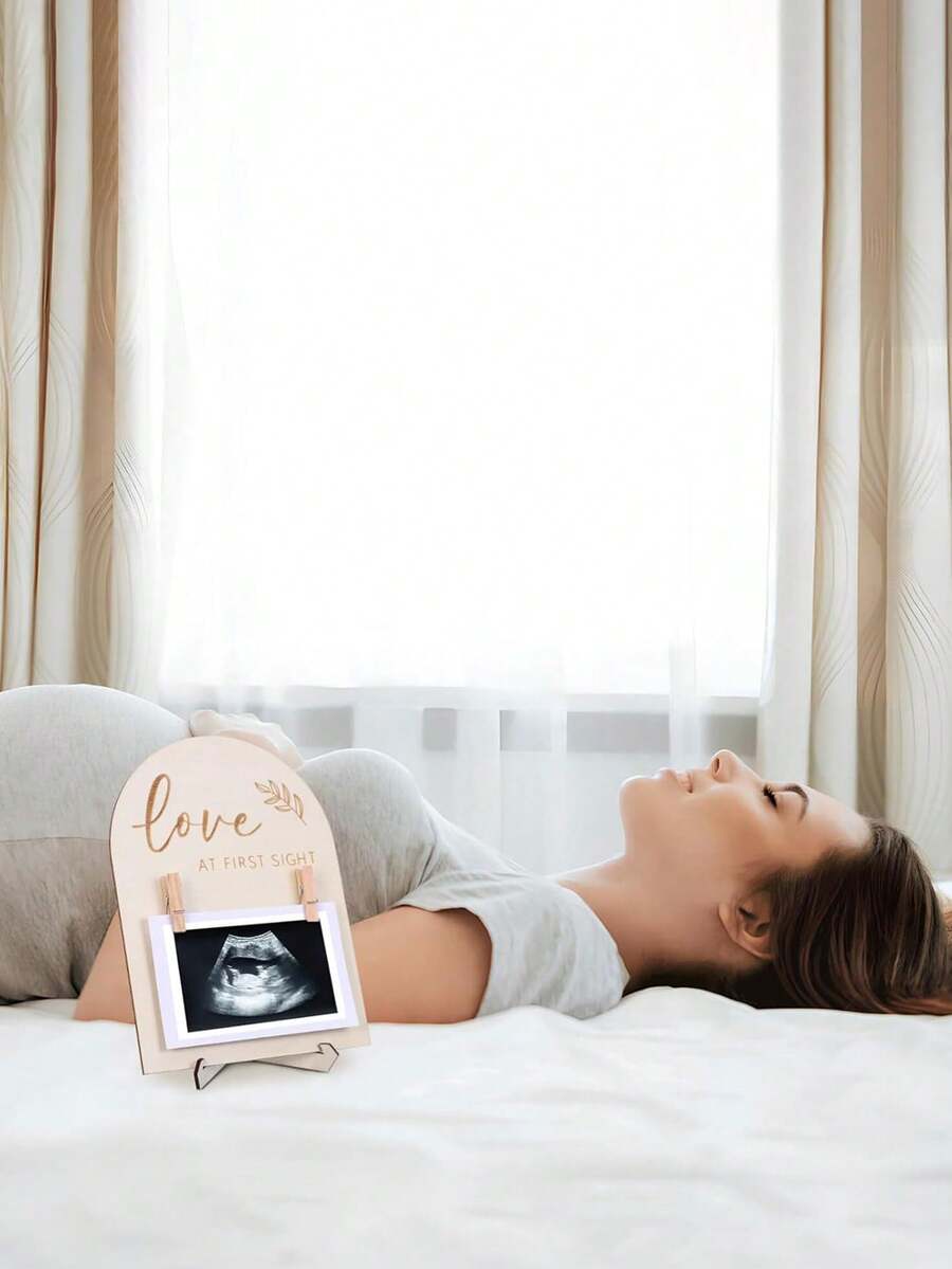 3pcs Baby Birth Announcement Wooden Name Sign Set Newborn Milestone Plaque Hospital Photo Prop Handprint Footprint Keepsake
