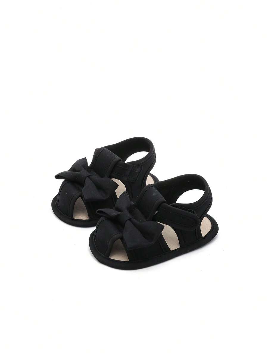 0-1Y Baby Girl Summer Sandals - Cute Bowknot Comfortable First Walkers