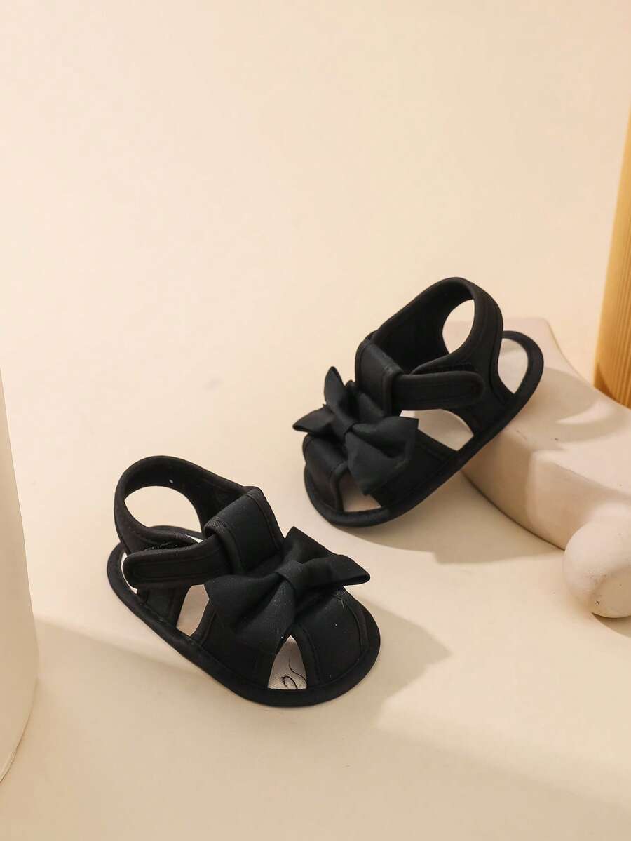 0-1Y Baby Girl Summer Sandals - Cute Bowknot Comfortable First Walkers