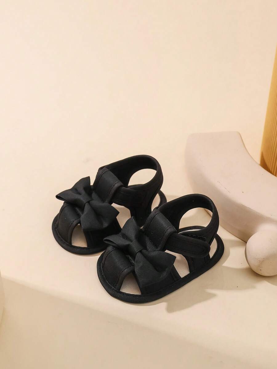 0-1Y Baby Girl Summer Sandals - Cute Bowknot Comfortable First Walkers
