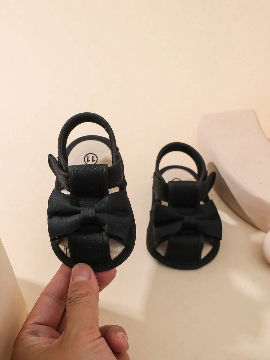 0-1Y Baby Girl Summer Sandals - Cute Bowknot Comfortable First Walkers