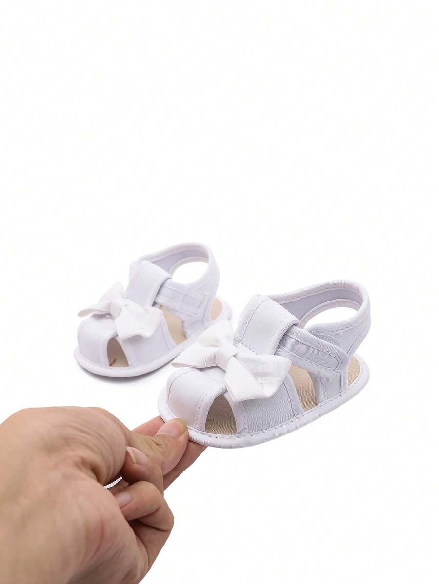 0-1Y Baby Girl Summer Sandals - Cute Bowknot Comfortable First Walkers