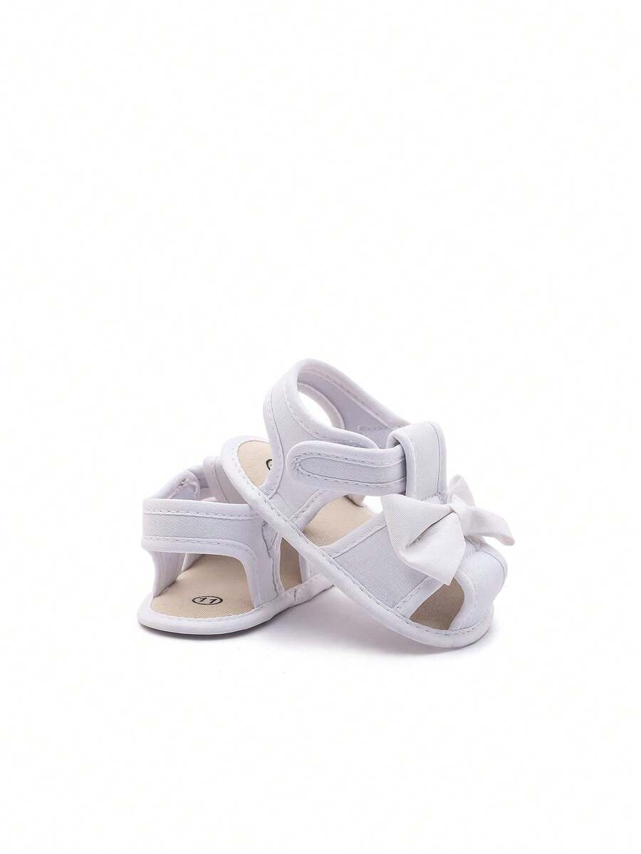 0-1Y Baby Girl Summer Sandals - Cute Bowknot Comfortable First Walkers
