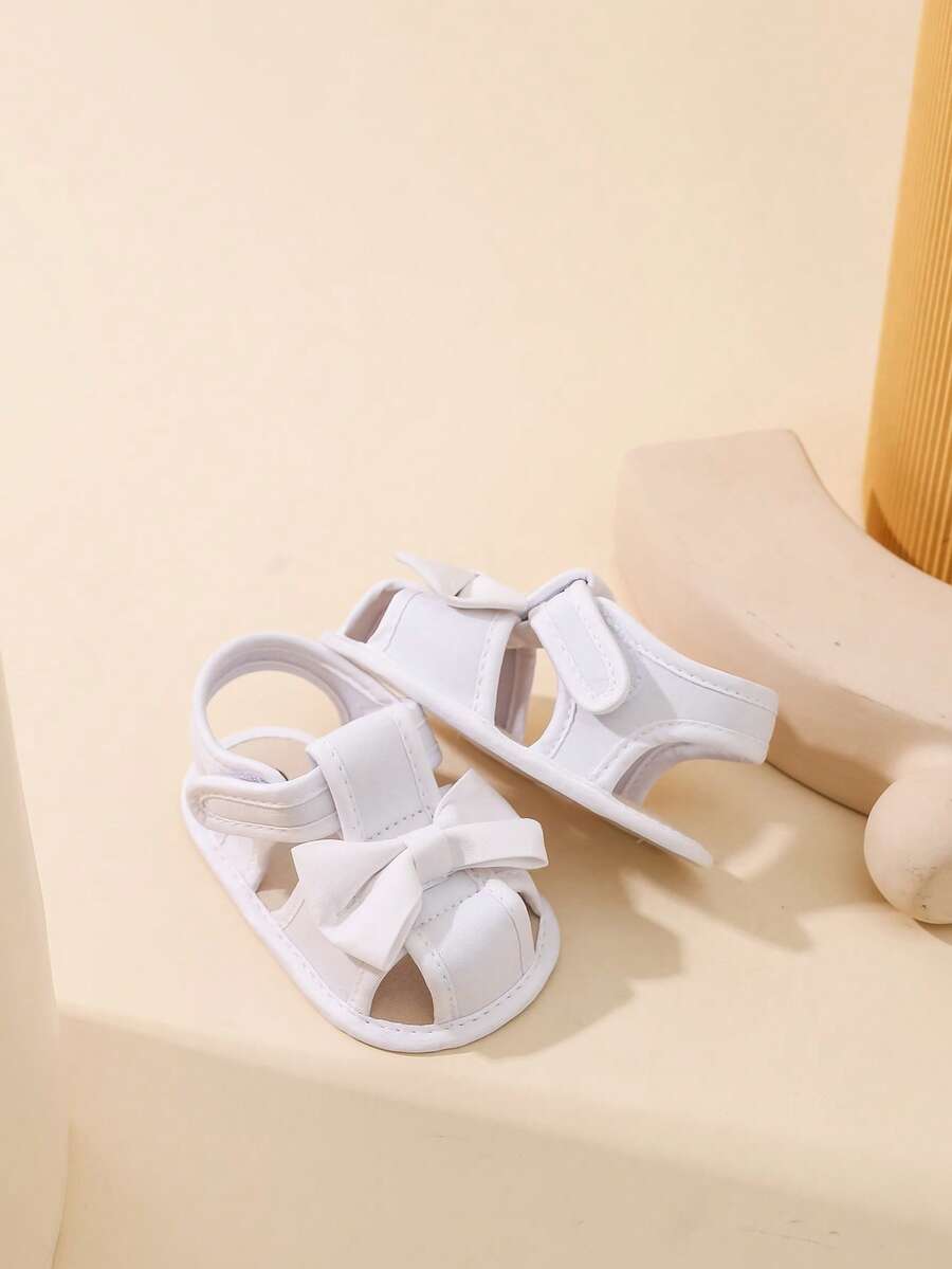 0-1Y Baby Girl Summer Sandals - Cute Bowknot Comfortable First Walkers