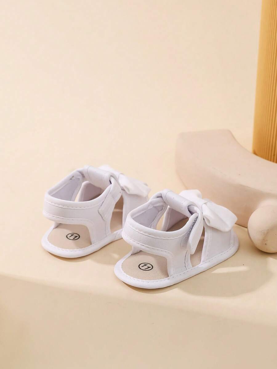 0-1Y Baby Girl Summer Sandals - Cute Bowknot Comfortable First Walkers