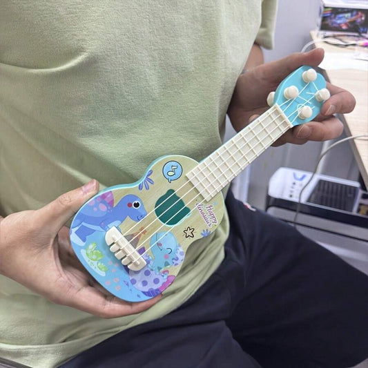 Kids Music Guitar and Ukulele Set for STEM Educational Learning and Creative Play