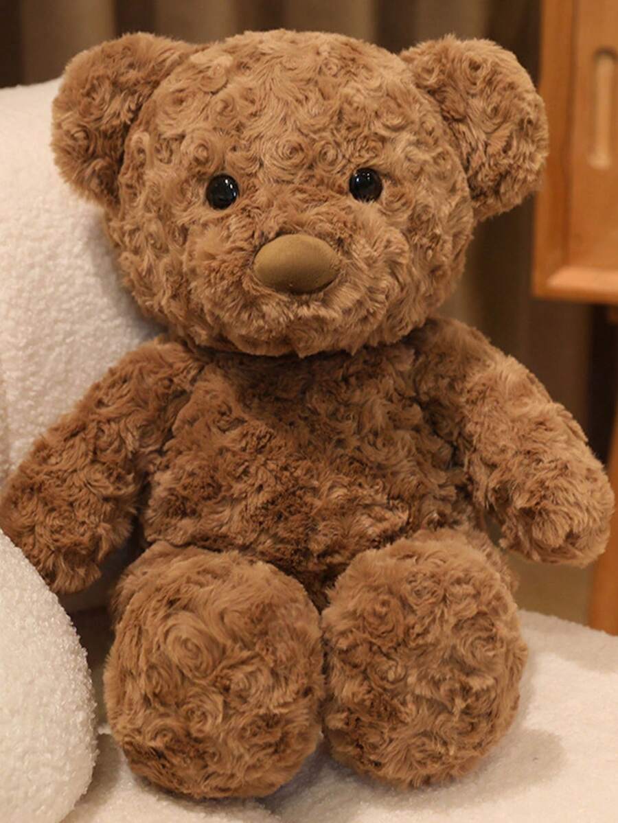 Cute Teddy Bear Plush Toy Stuffed Animal Plushie for Kids Room Decor