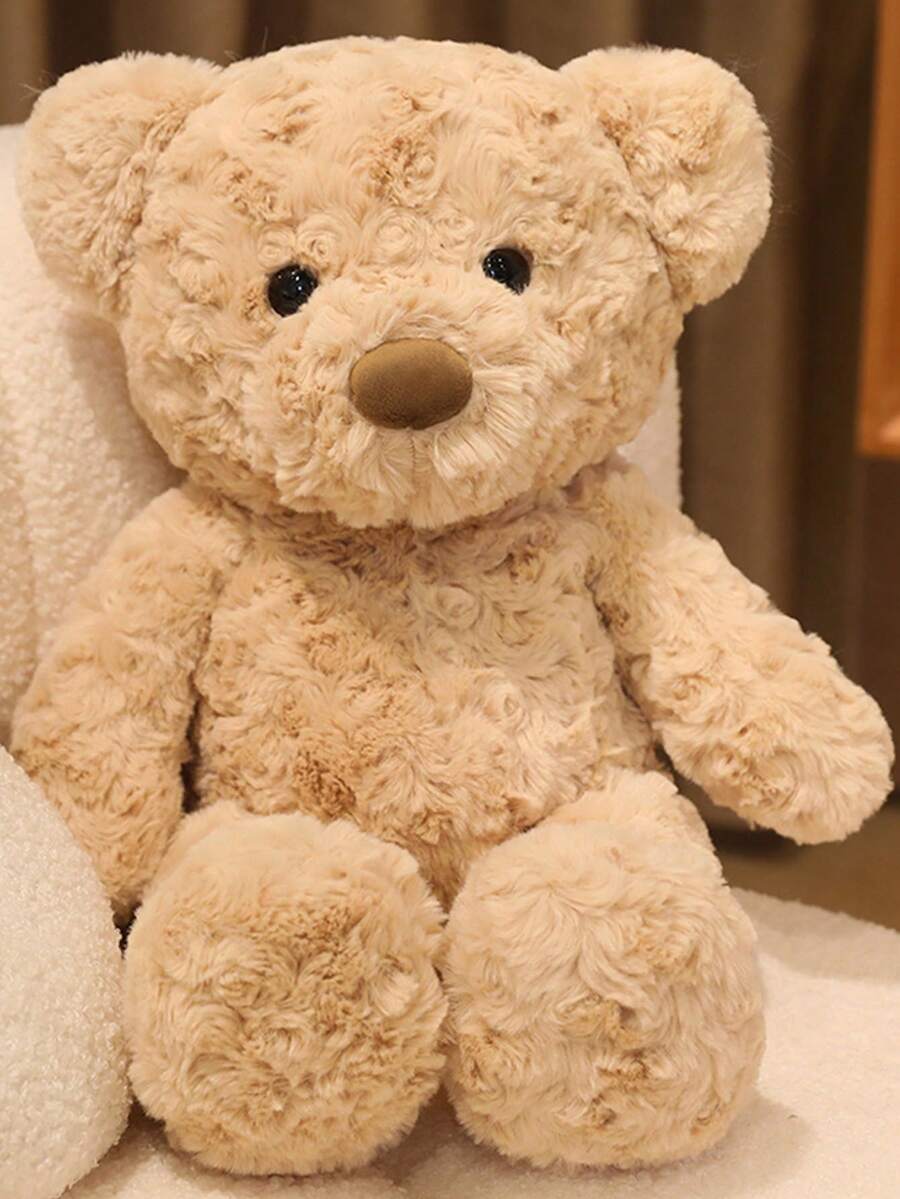 Cute Teddy Bear Plush Toy Stuffed Animal Plushie for Kids Room Decor