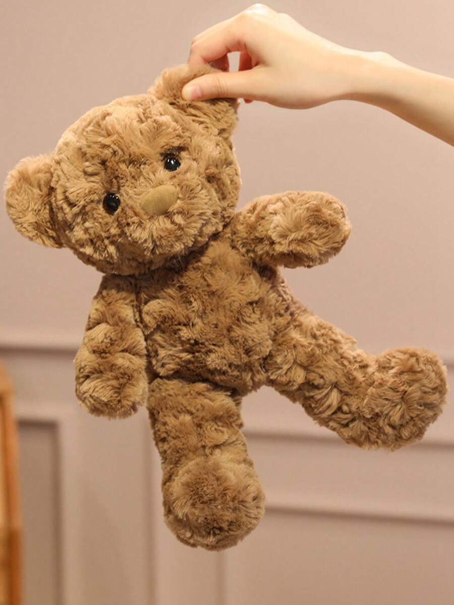 Cute Teddy Bear Plush Toy Stuffed Animal Plushie for Kids Room Decor