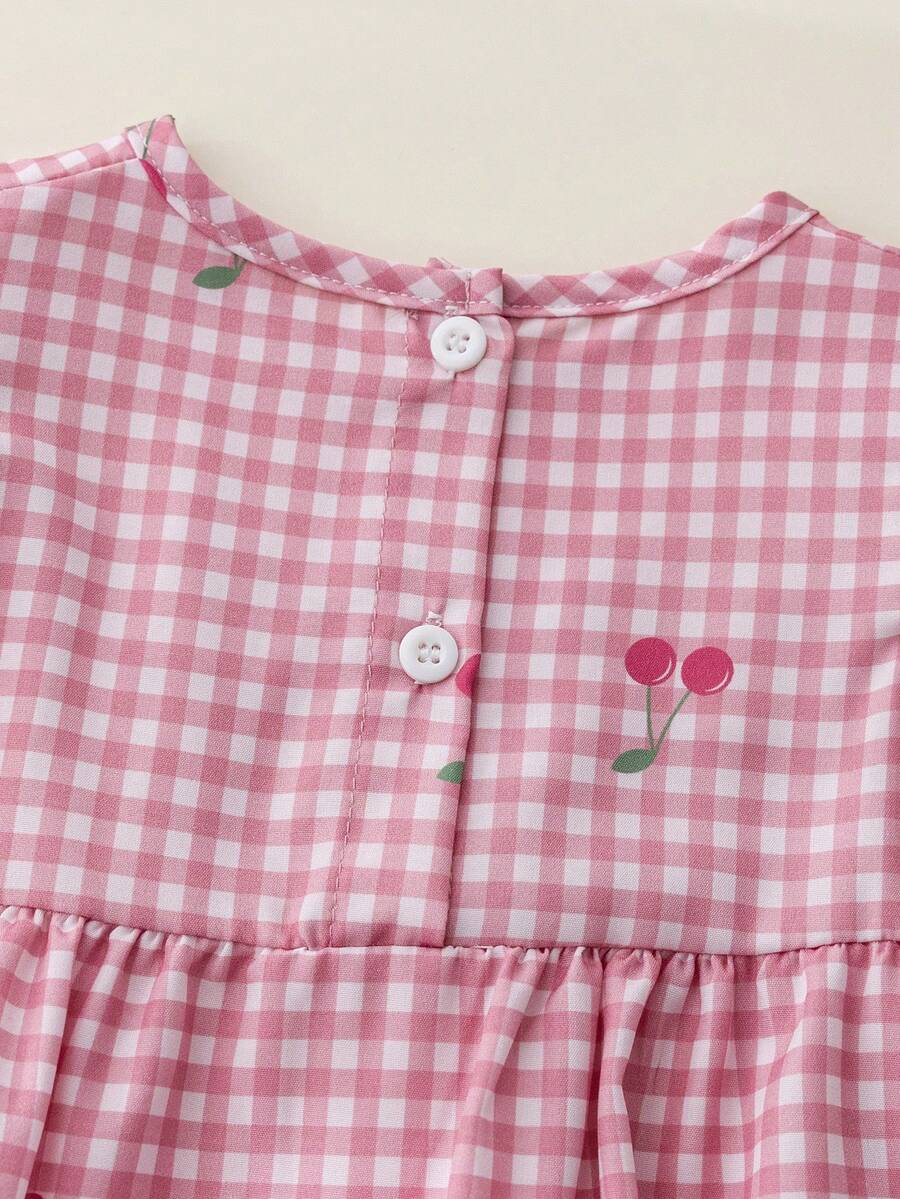 2pcs Sleeveless Baby Girl Bodysuit and Hat Set for Summer Wear